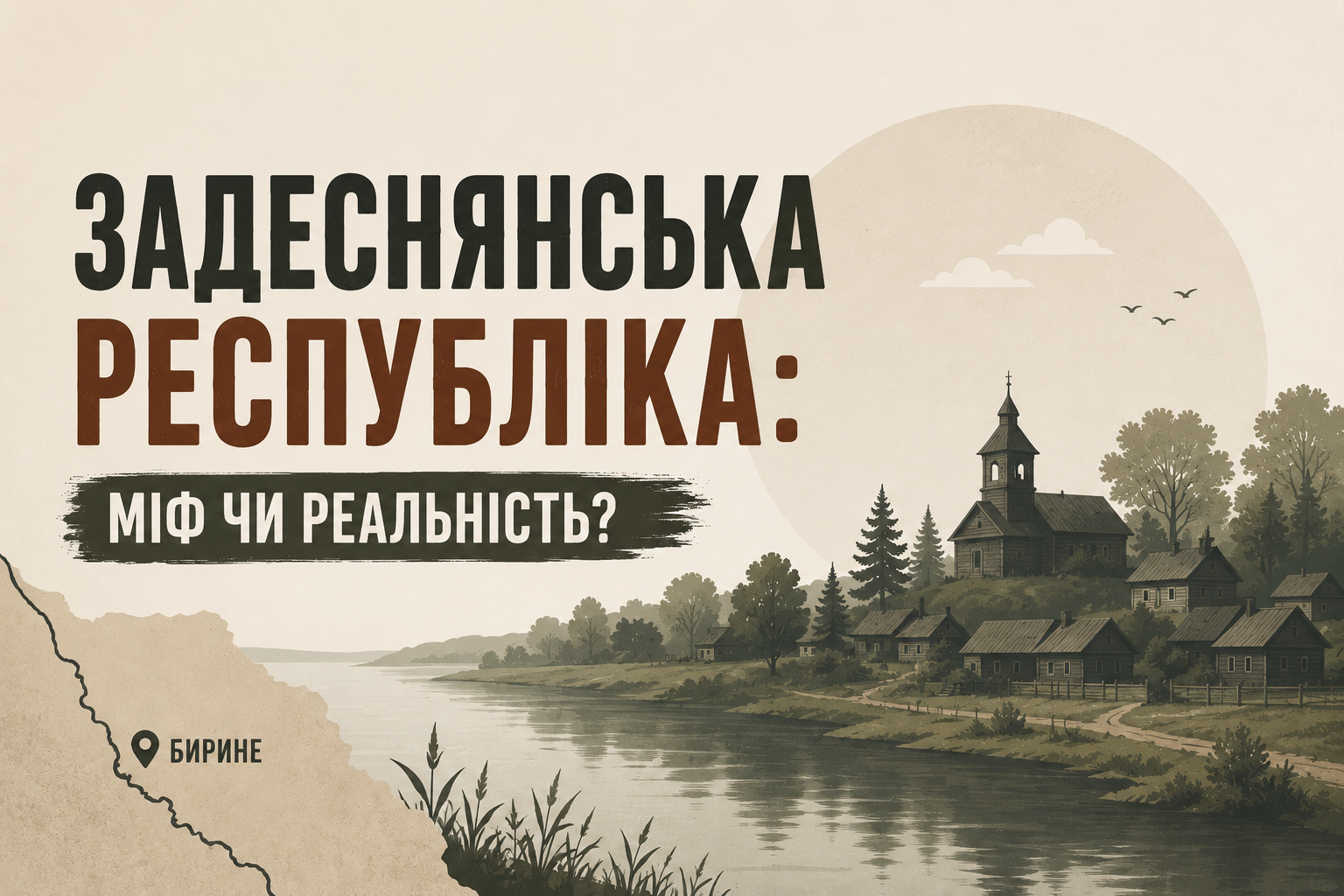 Задеснянська республіка на Чернігівщині – міф чи реальність