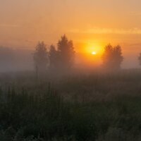 Світанок на річці Смячка