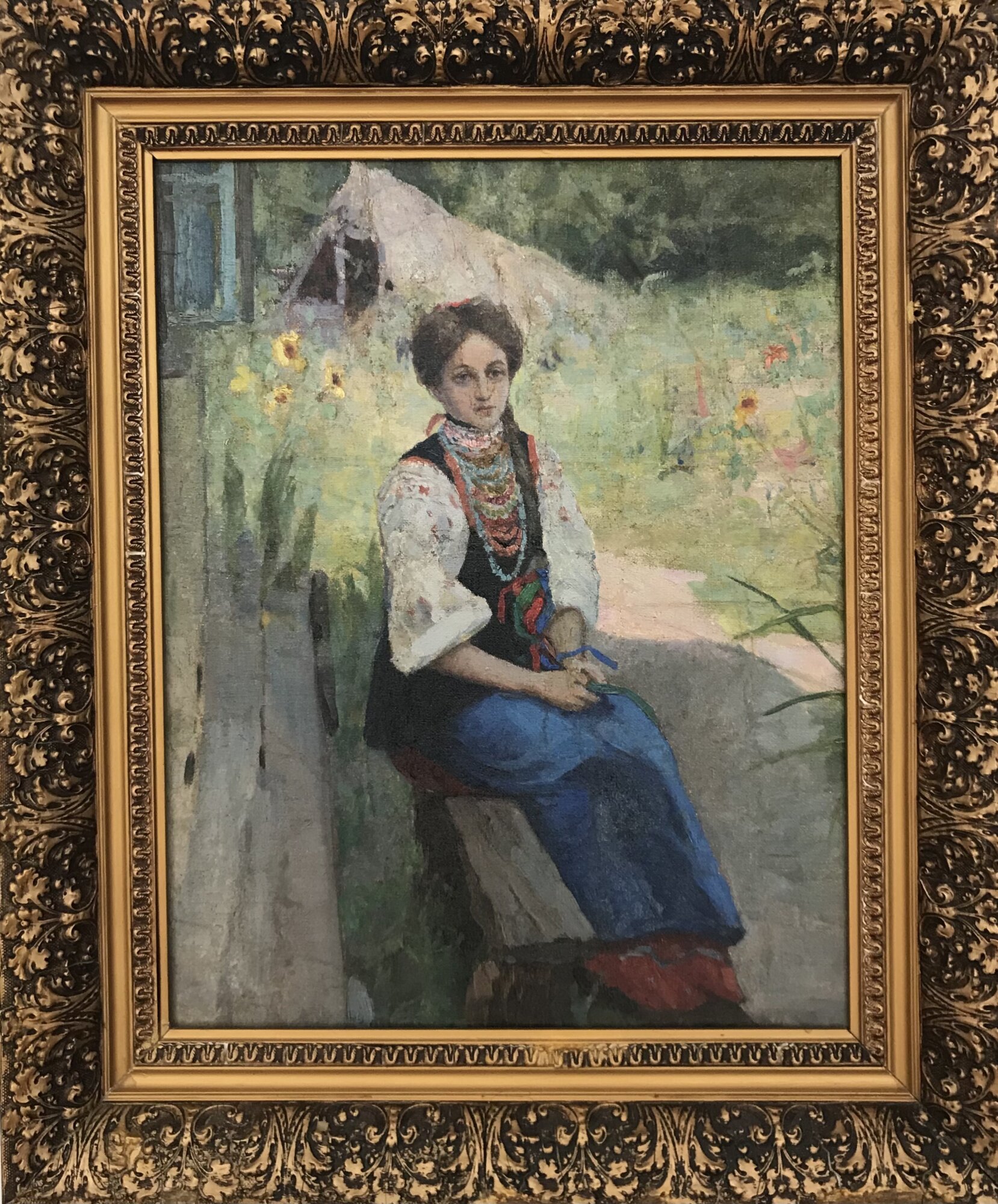 Талановитий художник з Чернігівщини вчився малювати на запотілому віконному склі